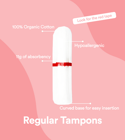 Mix & Match 60-Pack: Super Tampons, Regular Tampons & Mini Tampons