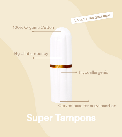 Mix & Match 50-Pack: Super Tampons & Regular Tampons